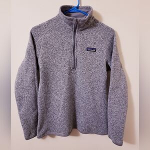 Patagonia Better Sweater 1/4-Zip W Fleece Jacket M Grey